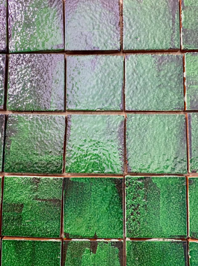 Art Mosaic Moss 10x10 El Yapımı Terracotta Seramik