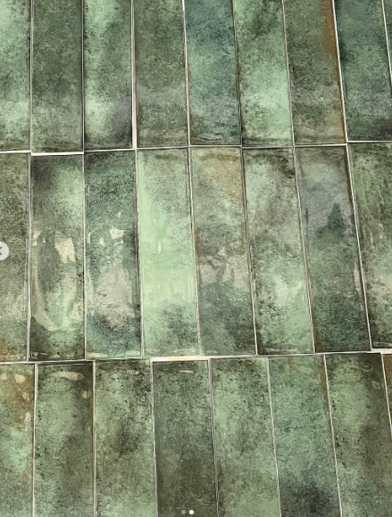Art Mosaic Antic 7,5x30 / 3"x12"  Moss Glossy Duvar Karosu