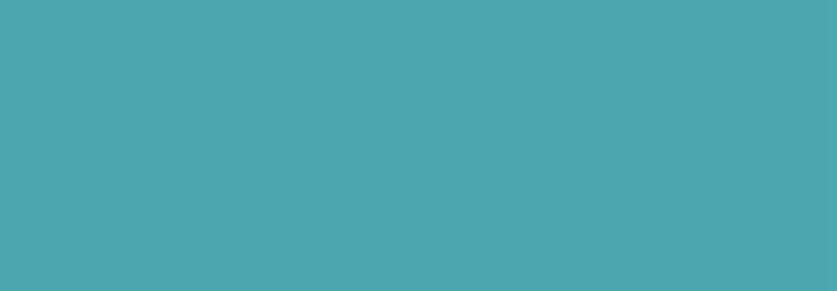 Art Mosaic Flat 7,5x30 / 3"x12" Aqua Glossy Duvar Karosu