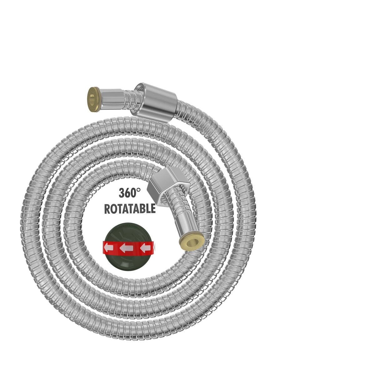 Mega Paslanmaz SPİRALLİ  HORTUM 1,20M