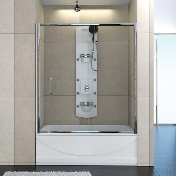 121x130 Sır-Lüks Düz Küvet Üstü Duşakabin SLK-9