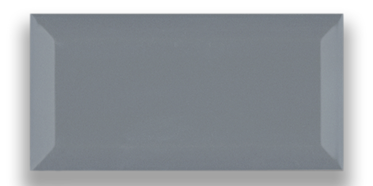 Art Mosaic Metro 10x20 / 4”x8” Grey Matt Duvar Karosu