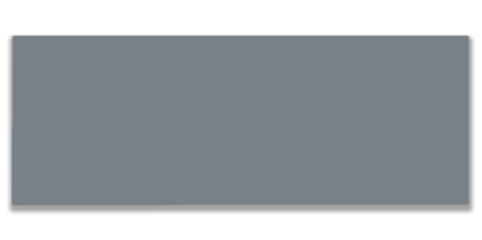 Art Mosaic Flat 10x30 / 4”x12” Grey Glossy Duvar Karosu