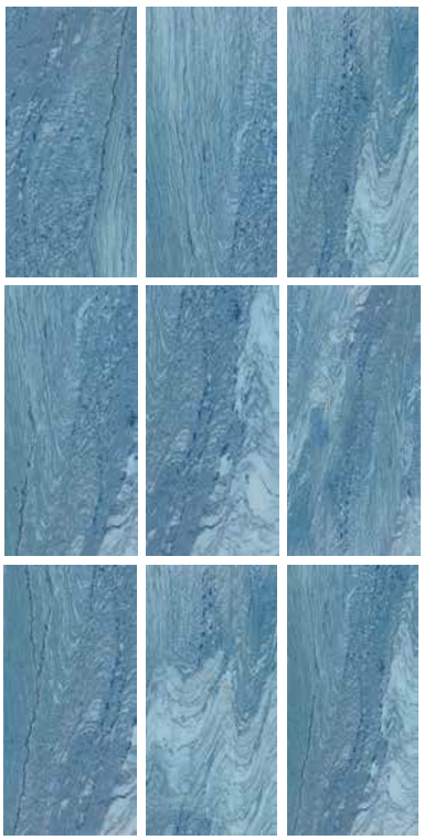 Art Mosaic Aqua Blue 30x60 / 12”x24” Flat Matt Havuz Porseleni