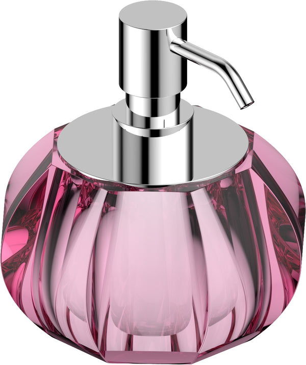 Rosella Sıvı Sabunluk T.üstü Pembe Krom