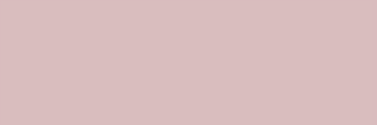 Art Mosaic Flat 7,5x30 / 3"x12" Rose Glossy Duvar Karosu