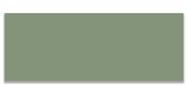 Art Mosaic Flat 10x30 / 4”x12” Sage Matt Duvar Karosu