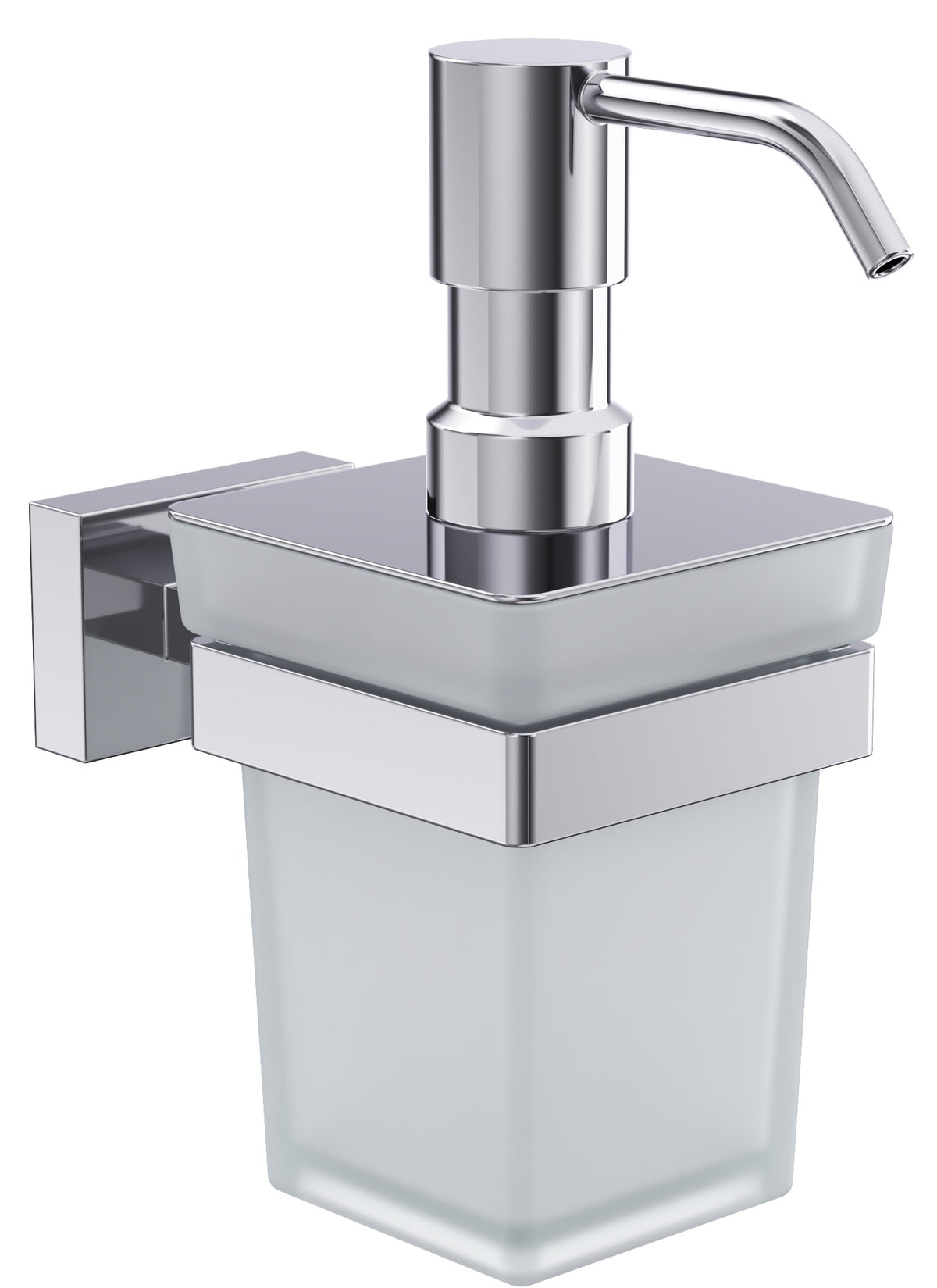 Prime Sıvı Sabunluk (buzlu Cam) Krom