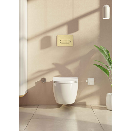 VitrA Root Round Kumanda Paneli, Fırçalı Altın 740-2225