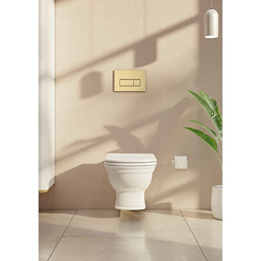 VitrA Root Square Kumanda Paneli, Fırçalı Altın 740-2325