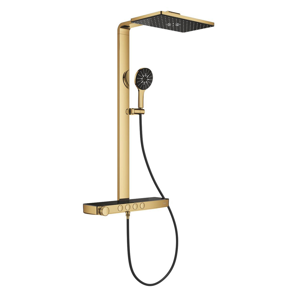 Grohe Rainshower  Aqua  Pure Duvara Monte Termostatik Bataryalı Duş Sistemi - 100961GL00