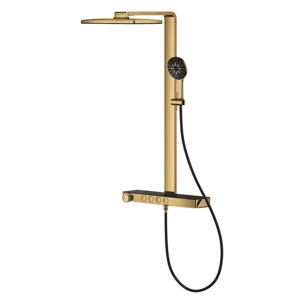 Grohe Rainshower  Aqua  Pure Duvara Monte Termostatik Bataryalı Duş Sistemi - 100961GL00