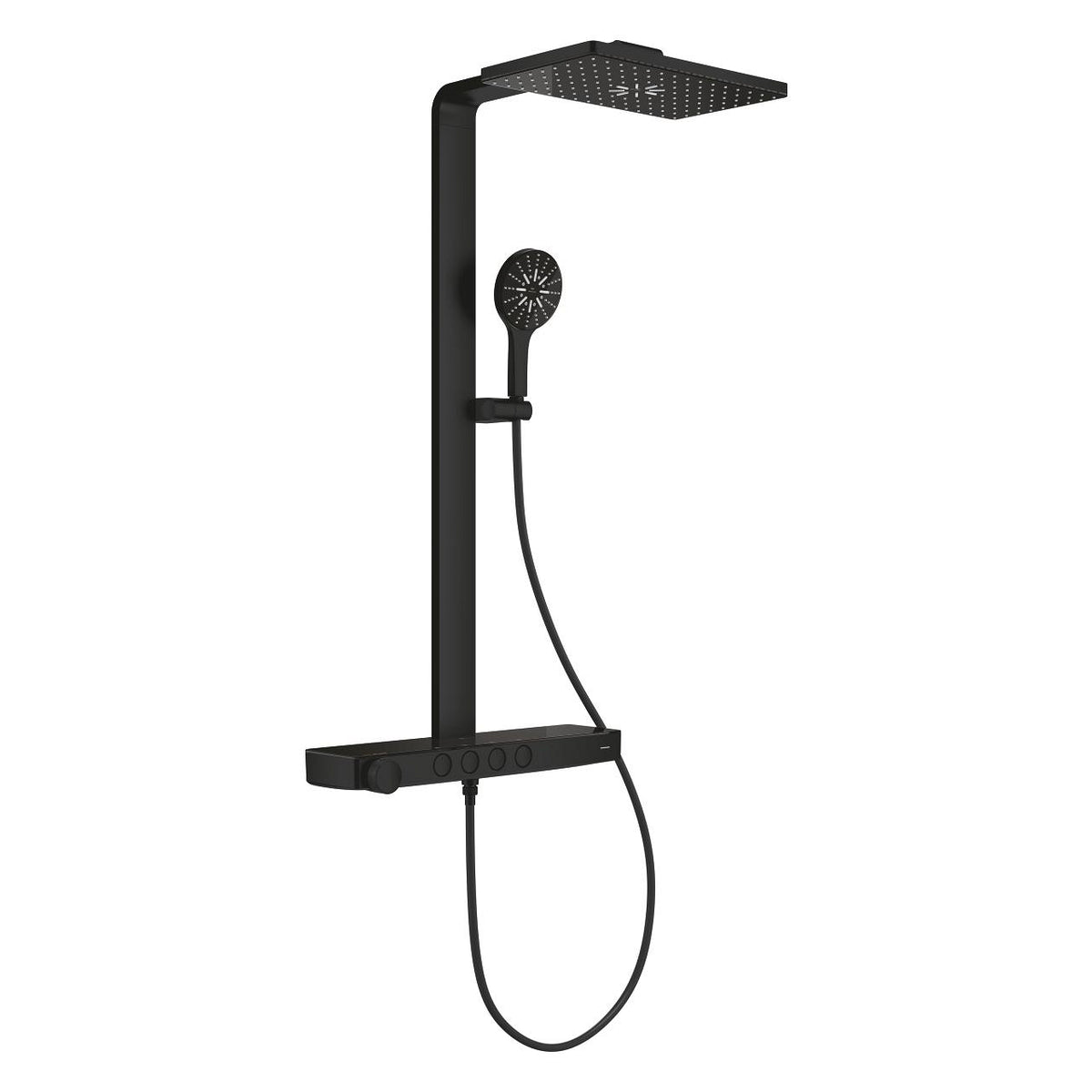 Grohe Rainshower  Aqua  Pure Duvara Monte Termostatik Bataryalı Duş Sistemi - 100961KF00