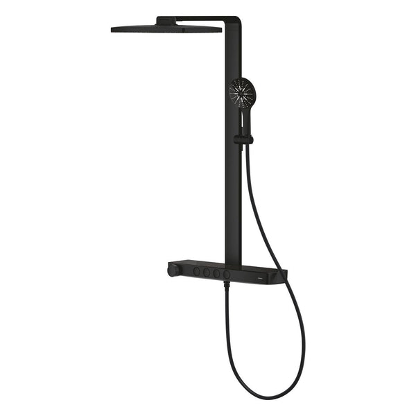 Grohe Rainshower  Aqua  Pure Duvara Monte Termostatik Bataryalı Duş Sistemi - 100961KF00