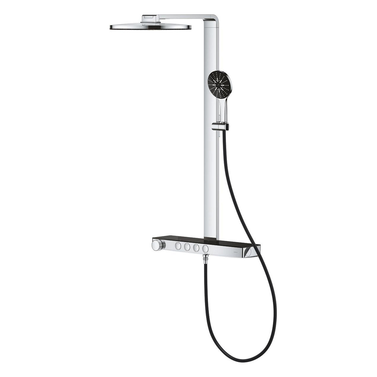 Grohe Rainshower  Aqua  Pure Duvara Monte Termostatik Bataryalı Duş Sistemi - 100964KI00