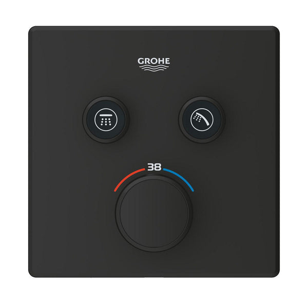 Grohe Grohtherm  Smart Control Çift Valfli Akış Kontrollü, Ankastre Termostatik Duş Bataryası - 102166KF00