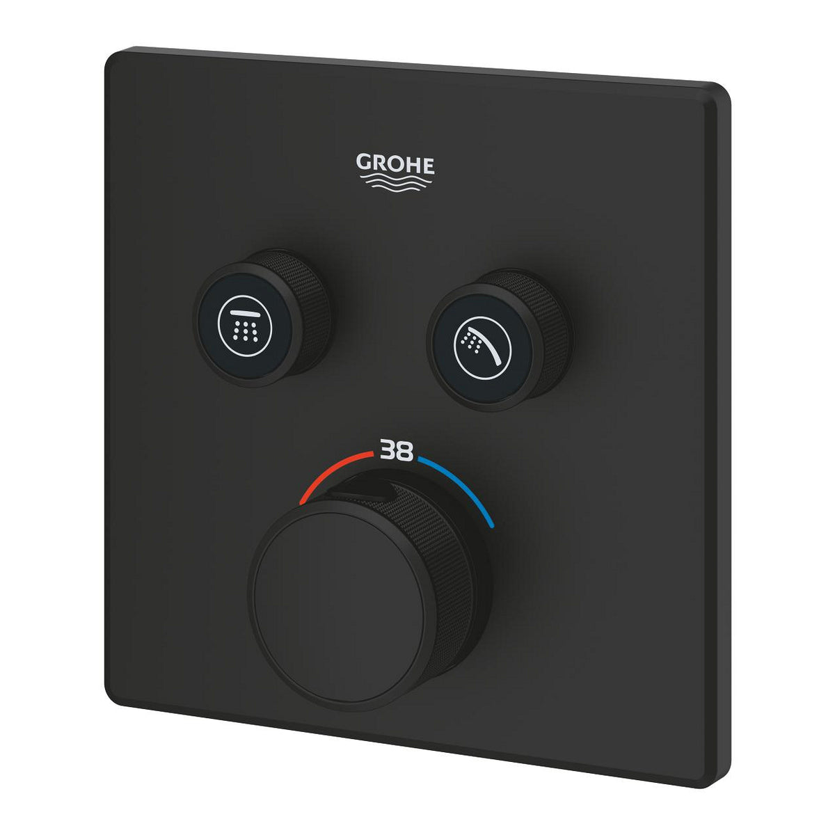 Grohe Grohtherm  Smart Control Çift Valfli Akış Kontrollü, Ankastre Termostatik Duş Bataryası - 102166KF00