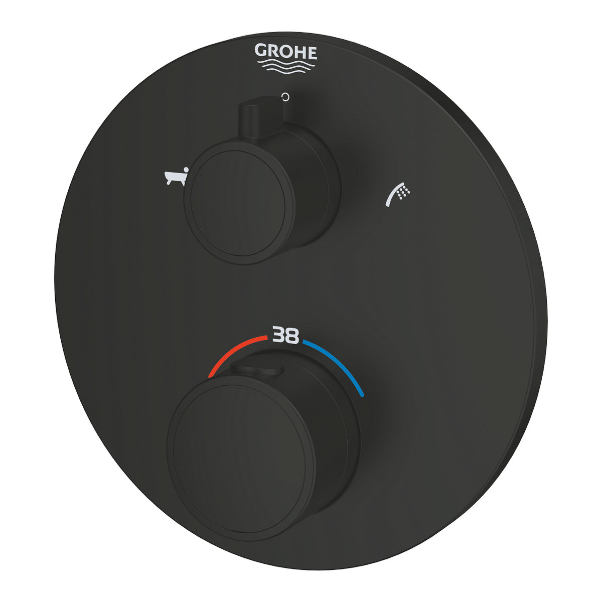 Grohe Grohtherm Çift Yönlü Ankastre Termostatik Banyo Bataryası - 1022102430