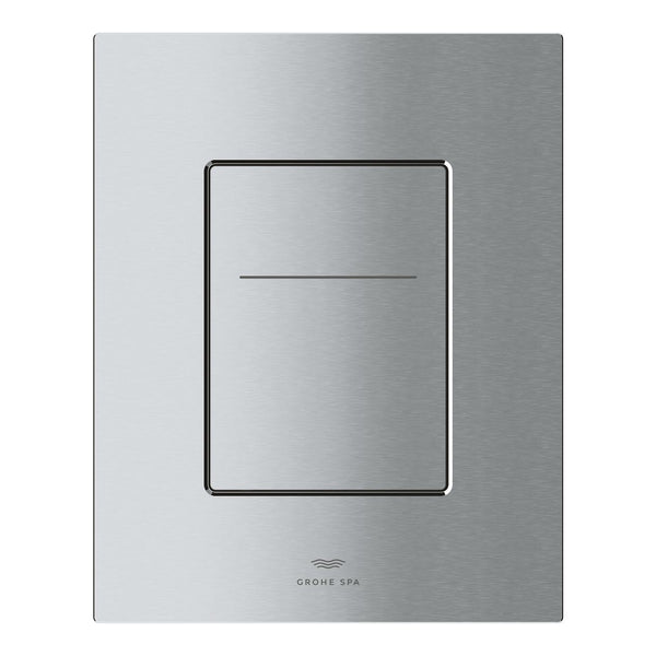 Grohe G R O H E  Arena  Aqua  Tiles Flush Plate With  Silk  Motion Technology - 104644SD00