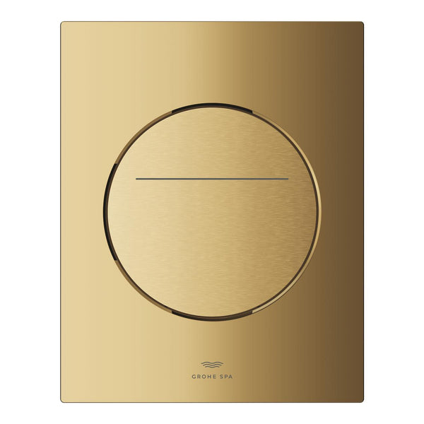 Grohe G R O H E  Arena  Aqua  Tiles Flush Plate With  Silk  Motion Technology - 104645GL00