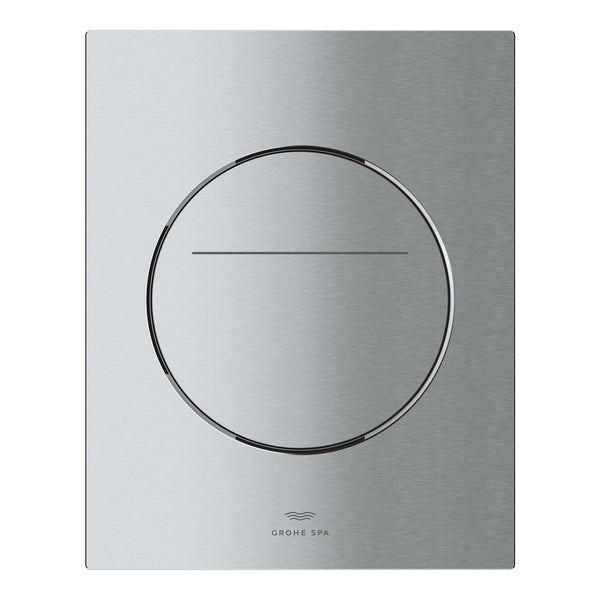 Grohe G R O H E  Arena  Aqua  Tiles Flush Plate With  Silk  Motion Technology - 104645SD00