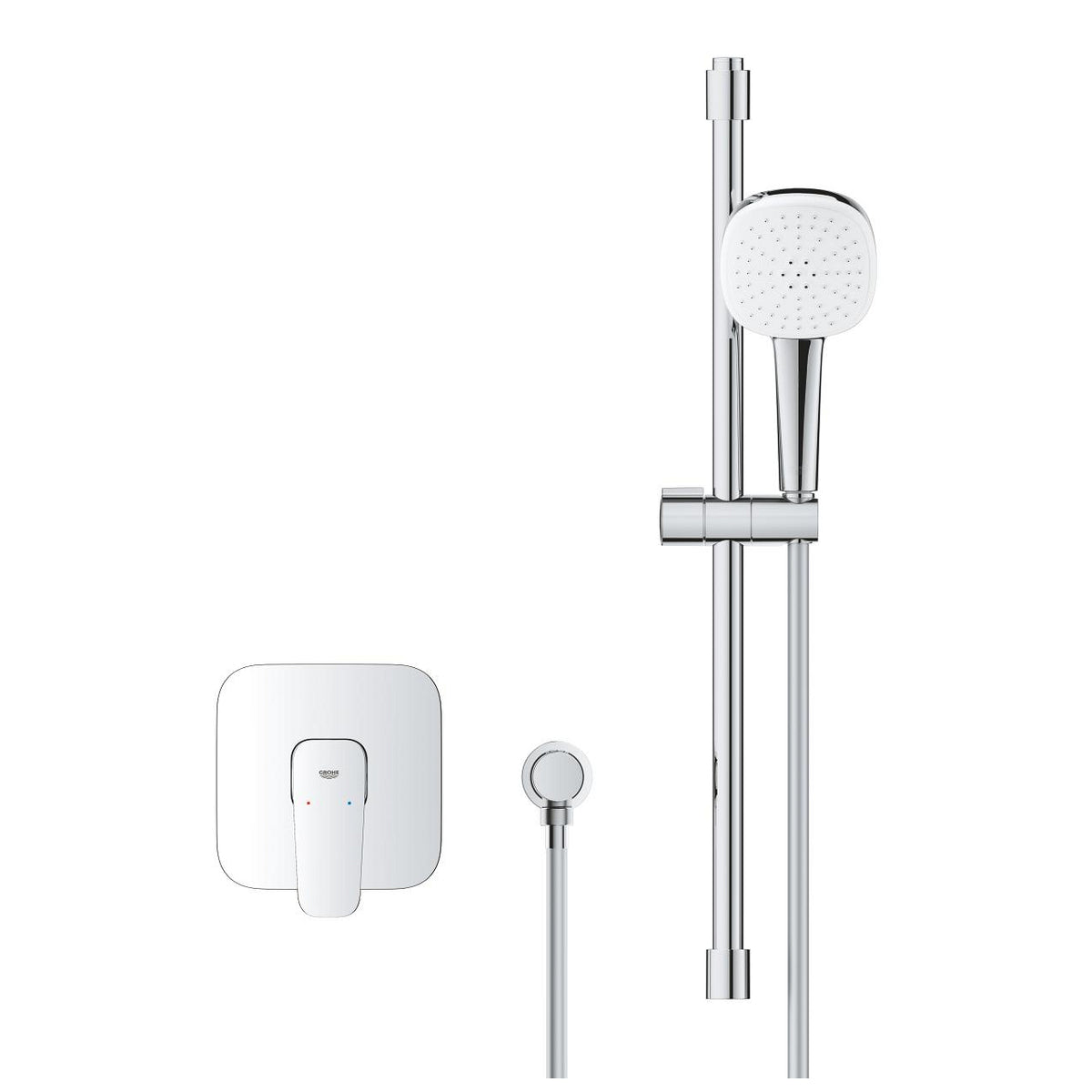 Grohe G R O H E  Cubeo Concealed Shower System With  Tempesta 110 - 1053350000