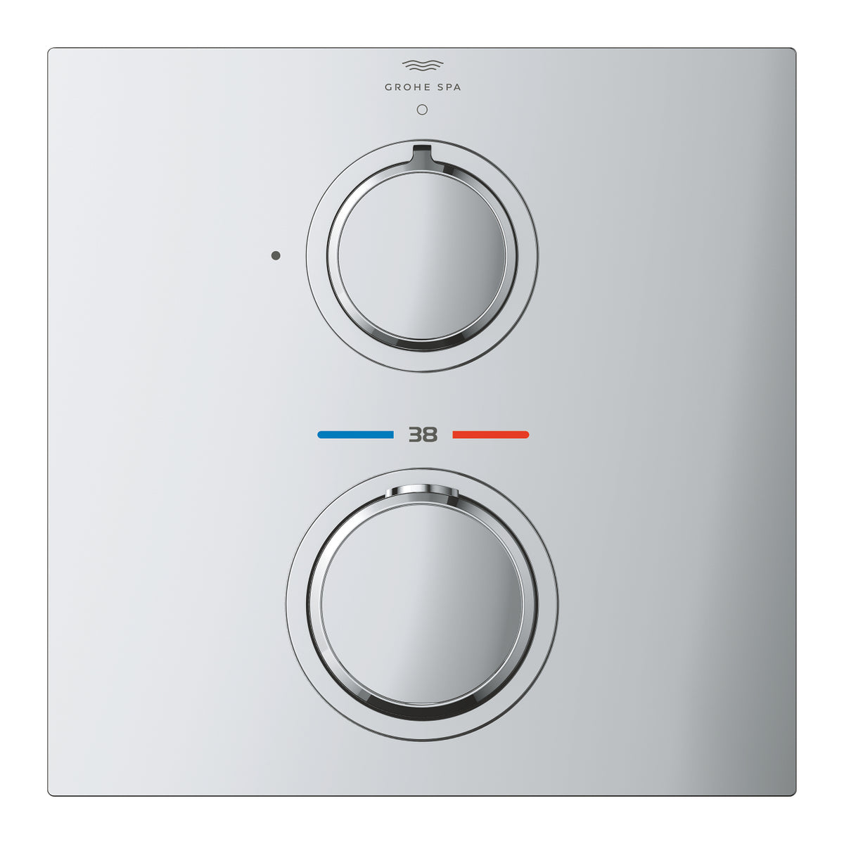 Grohe Allure Tek Valfli Akış Kontrollü, Ankastre Termostatik Duş Bataryası - 19380002