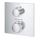 Grohe Allure Tek Valfli Akış Kontrollü, Ankastre Termostatik Duş Bataryası - 19380002
