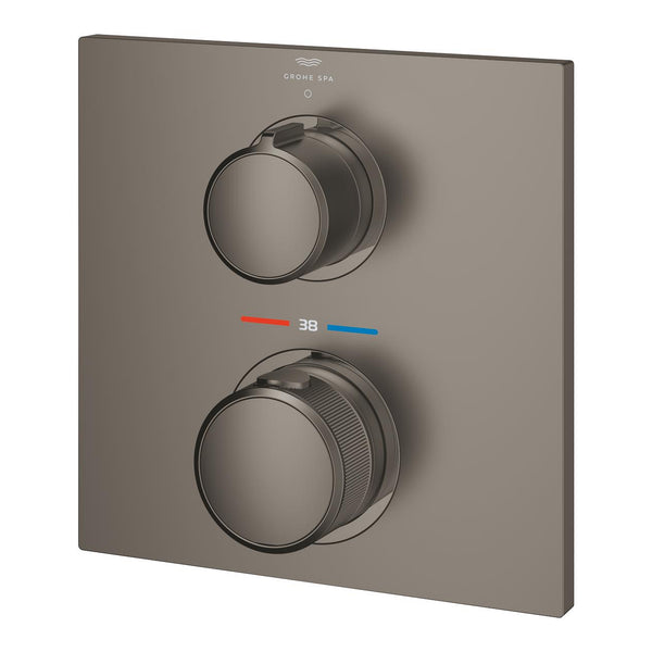 Grohe Allure Tek Valfli Akış Kontrollü, Ankastre Termostatik Duş Bataryası - 19380MG2