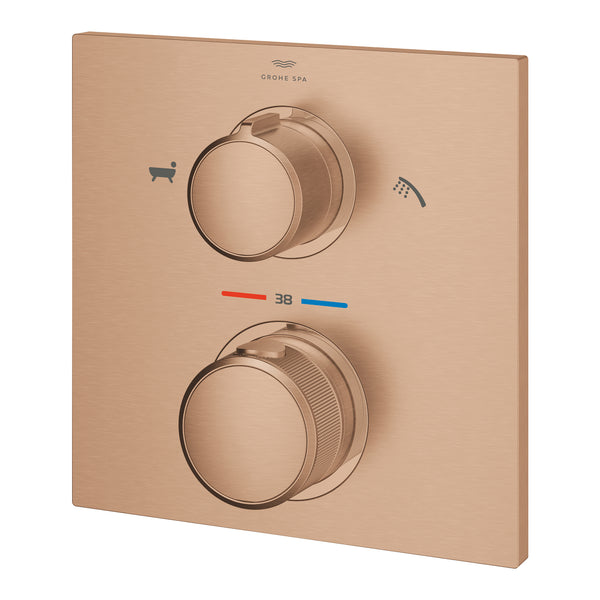 Grohe Allure Thermostat For Concealed Installation With 2-Way Diverter Hand Shower/Bath Filler - 19446DL2