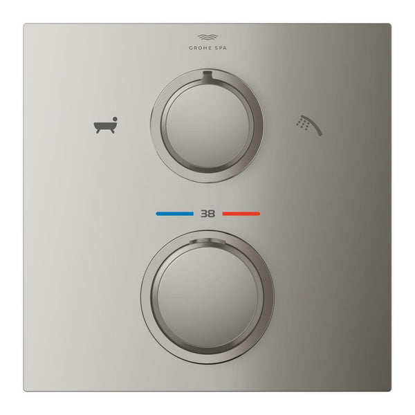 Grohe Allure Thermostat For Concealed Installation With 2-Way Diverter Hand Shower/Bath Filler - 19446MS2