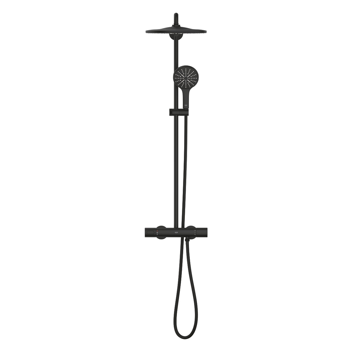 Grohe Rainshower  Smart Active 310 Duvara Monte Termostatik Bataryalı Duş Sistemi - 22119KF0
