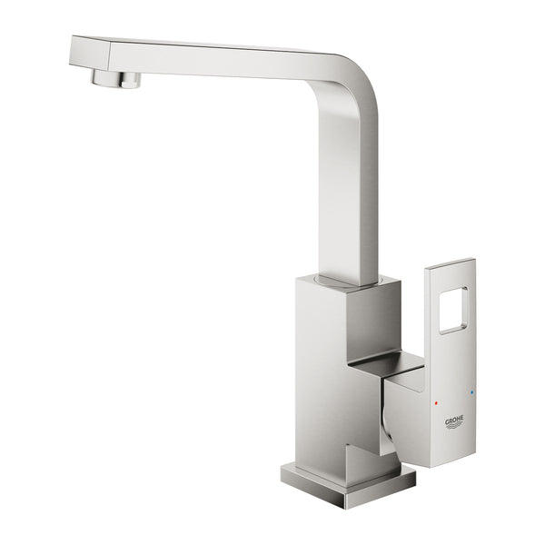 Grohe Eurocube Tek Kumandalı Lavabo Bataryası 1/2″  L- Boyut - 23135DC0