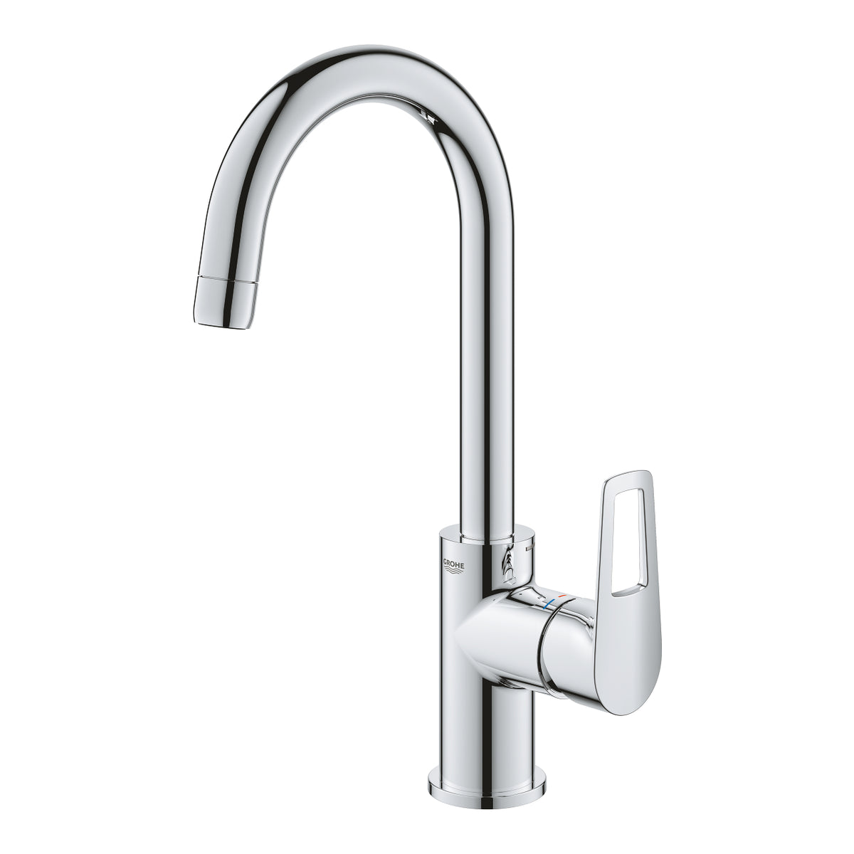 Grohe Bau Loop Tek Kumandalı Lavabo Bataryası 1/2″  L- Boyut - 23763001