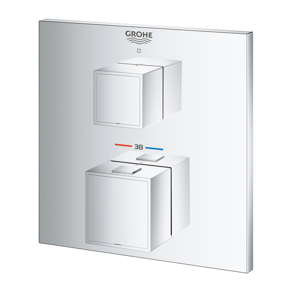 Grohe Grohtherm  Cube Ankastre Termostatik Banyo Bataryası - 24153000