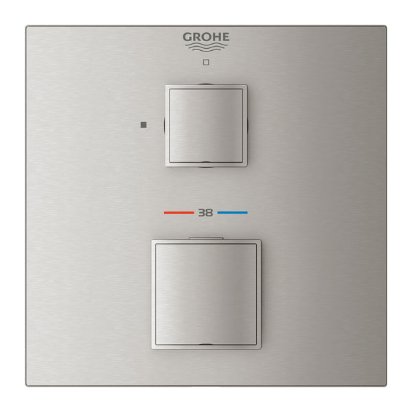 Grohe Grohtherm  Cube Ankastre Termostatik Banyo Bataryası - 24153DC0