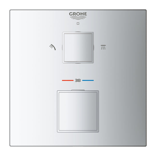 Grohe Grohtherm  Cube Termostatik Banyo/Duş Bataryası - 24154000