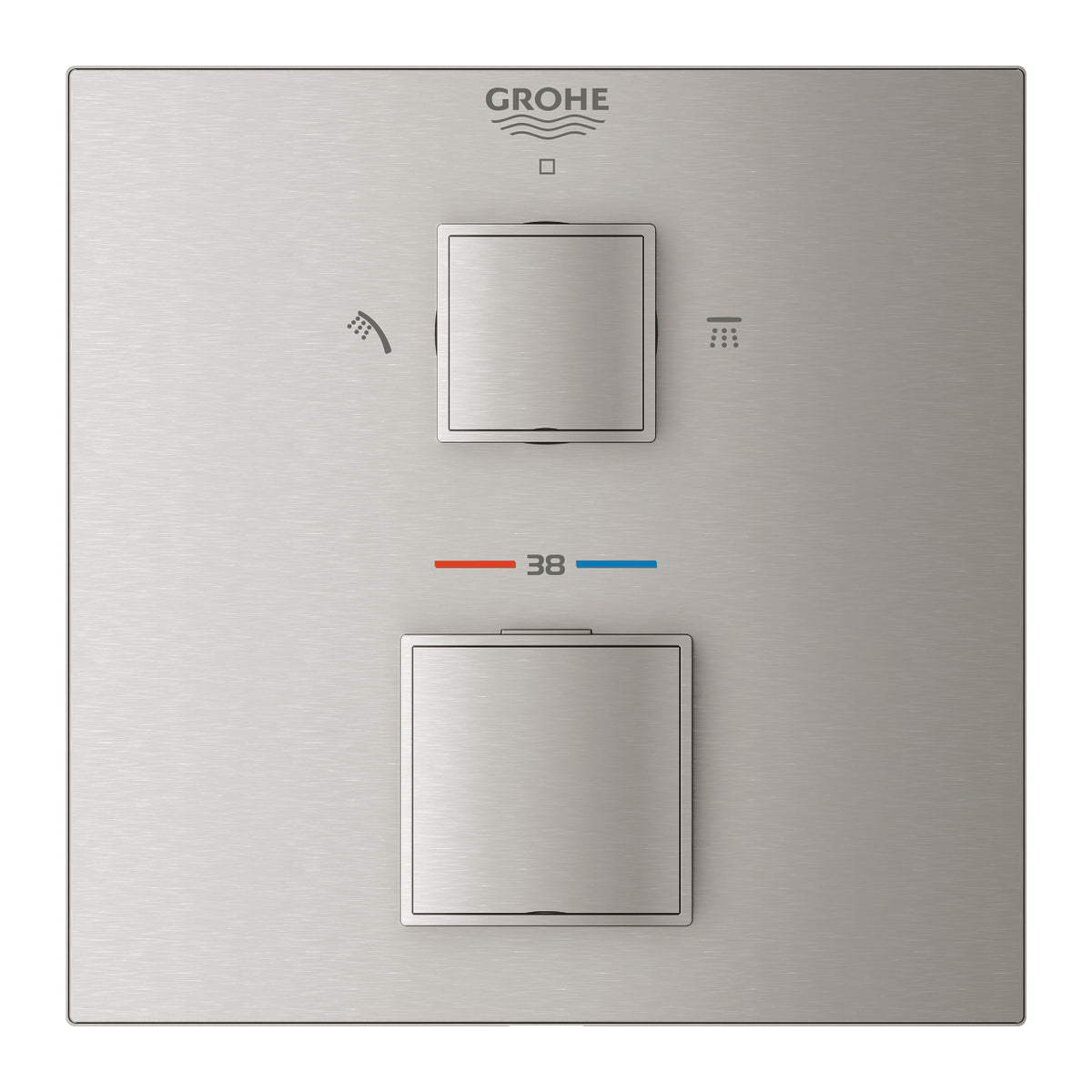 Grohe Grohtherm  Cube Termostatik Banyo/Duş Bataryası - 24154DC0