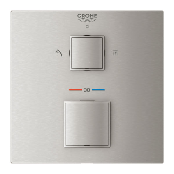 Grohe Grohtherm  Cube Termostatik Banyo/Duş Bataryası - 24154DC0