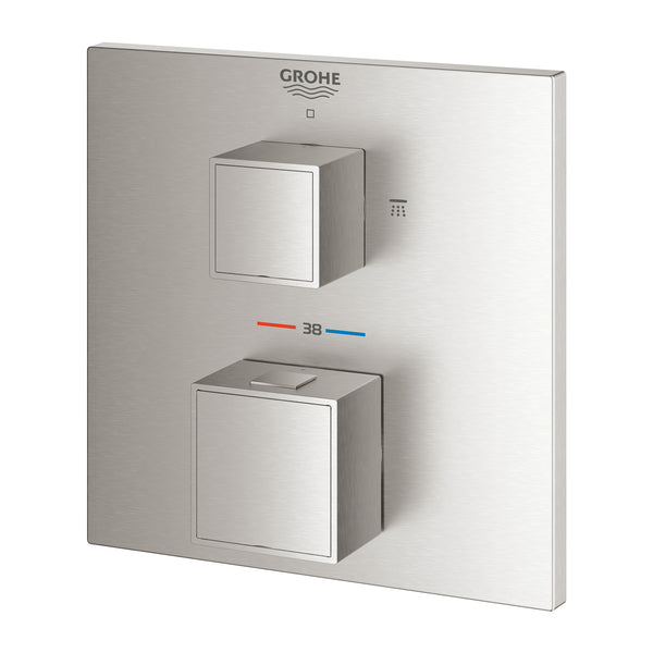 Grohe Grohtherm  Cube Termostatik Banyo/Duş Bataryası - 24154DC0