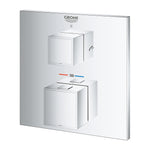 Grohe Grohtherm  Cube Çift Yönlü Ankastre Termostatik Banyo Bataryası - 24155000