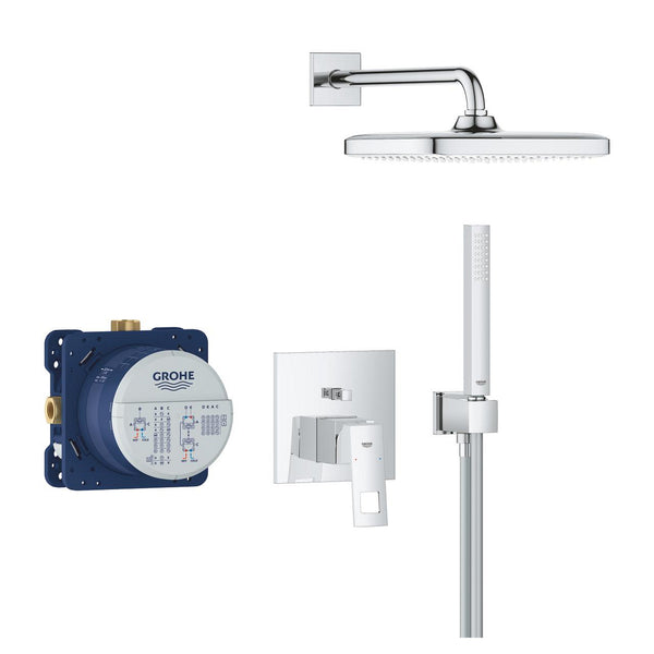 Grohe Eurocube Concealed Shower System With  Tempesta 250  Cube - 25289000