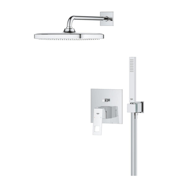 Grohe Eurocube Concealed Shower System With  Tempesta 250  Cube - 25289000