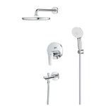 Grohe Bau Edge Concealed Shower System With  Tempesta 250 - 25291000
