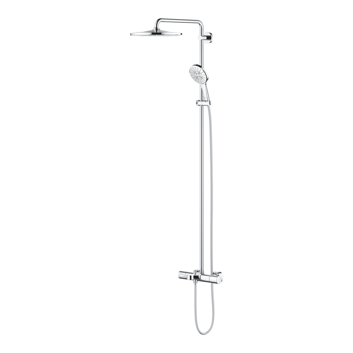 Grohe Rainshower  Smart Active 310 Duvara Monte Termostatik Banyo Bataryalı Duş Sistemi - 26657000