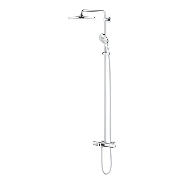Grohe Rainshower  Smart Active 310 Duvara Monte Termostatik Banyo Bataryalı Duş Sistemi - 26657000