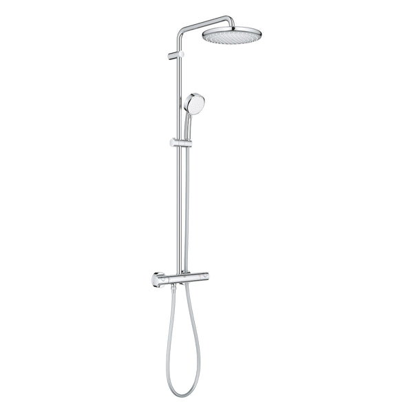 Grohe Tempesta  Cosmopolitan  System 250 Duvara Monte Termostatik Bataryalı Duş Sistemi - 26670000
