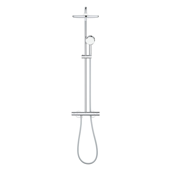 Grohe Tempesta  Cosmopolitan  System 250 Duvara Monte Termostatik Bataryalı Duş Sistemi - 26670000