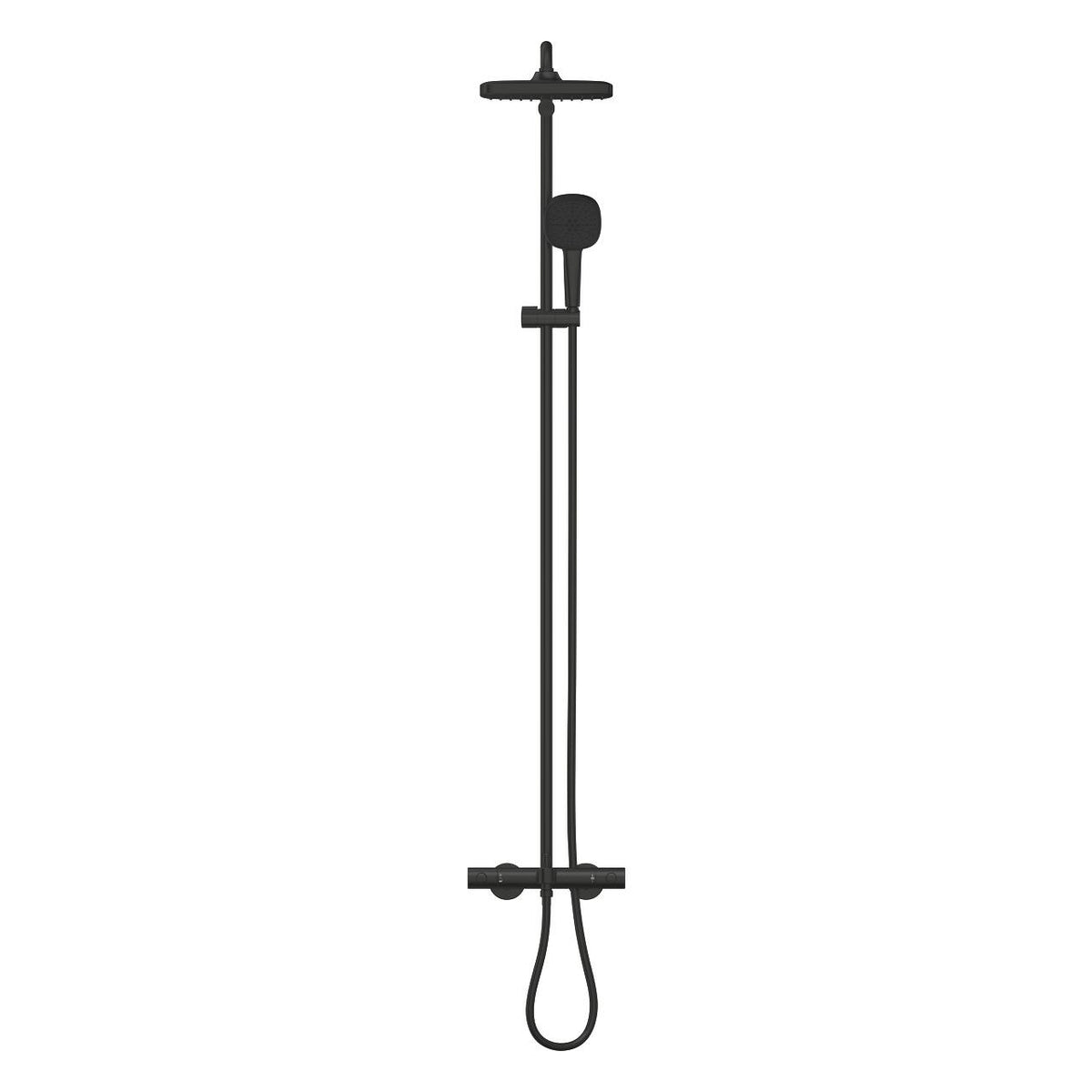 Grohe Tempesta  System 250  Cube Duvara Monte Termostatik Banyo Bataryalı Duş Sistemi - 266912431