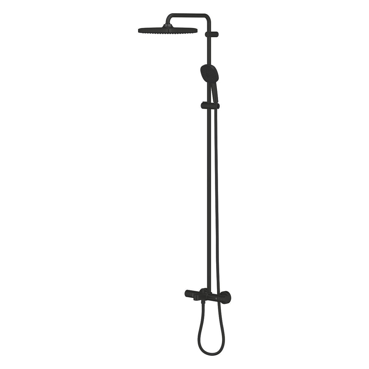Grohe Tempesta  System 250  Cube Duvara Monte Termostatik Banyo Bataryalı Duş Sistemi - 266912431